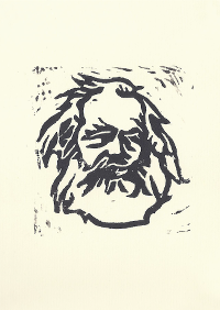 the front cover of the book 'Diğer Taraftan Karl Marx Cilt 1: Berlin, 2012'.